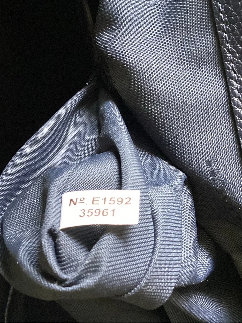 Coach Pebble Leather Colorblock Tote - Beige, Navy & Green